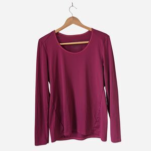 Patagonia Women's Maroon Common Thread Collective Silk weight Base Layer